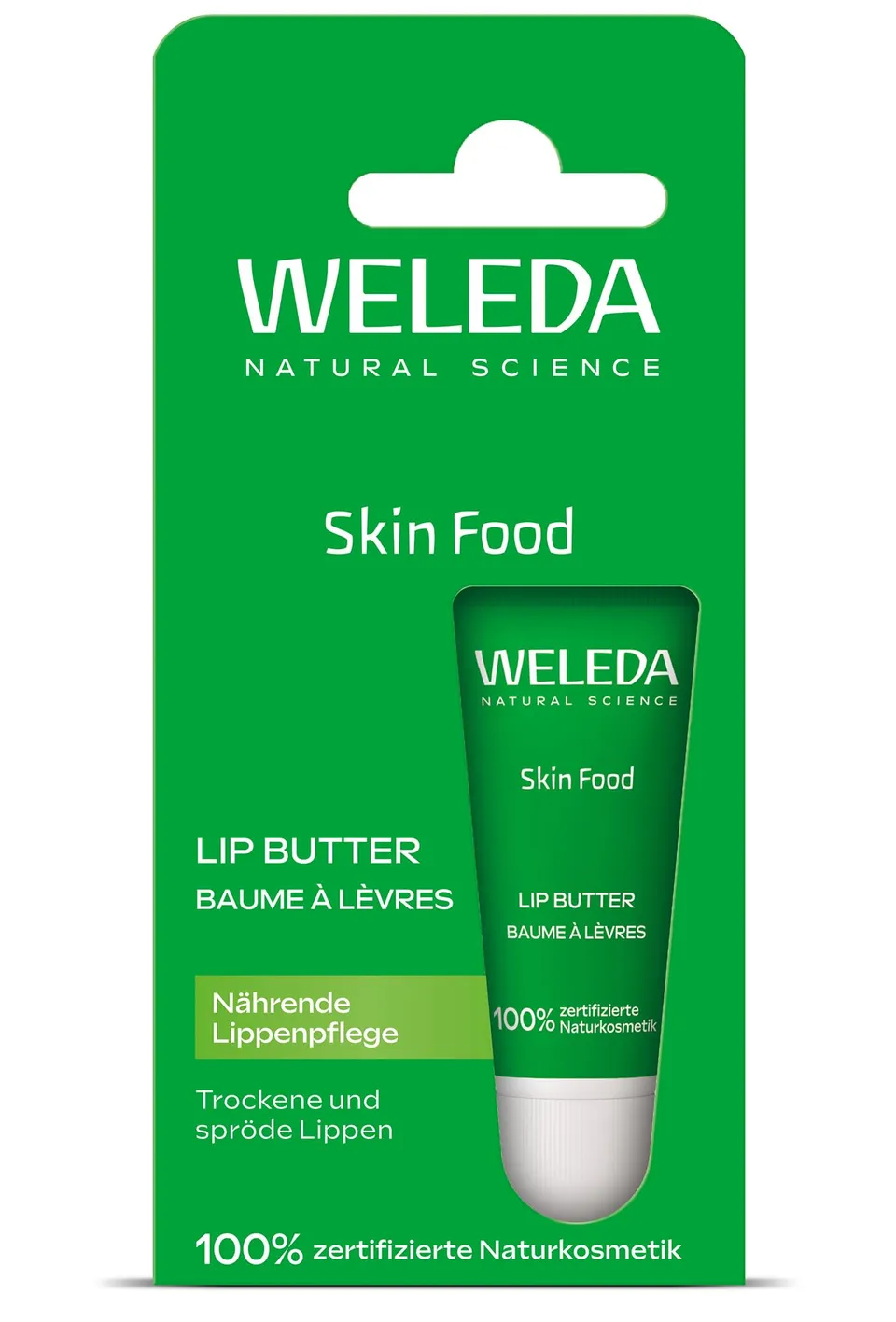 weleda-bio-skin-food-lip-butter-8-ml-n-hrender-lippenbalsam-f-r-sehr-trockene-sp image 1