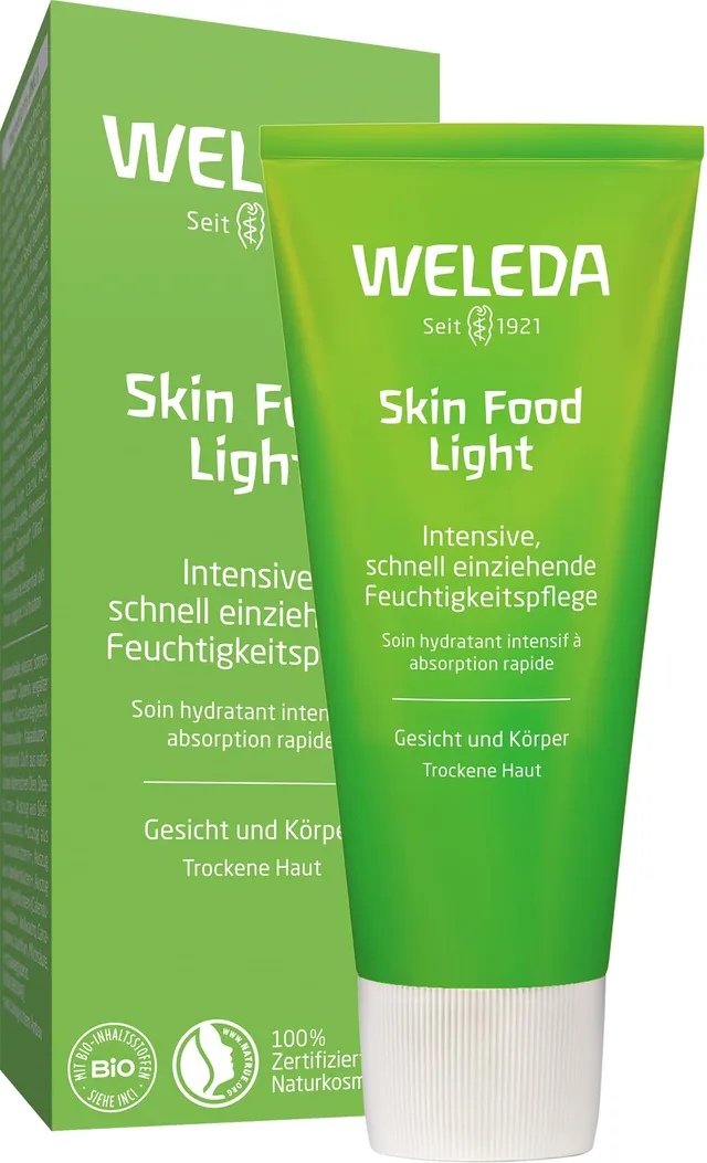 weleda-skin-food-light-feuchtigkeitscreme-75-ml-leichte-naturkosmetik-gesichts-k image 1
