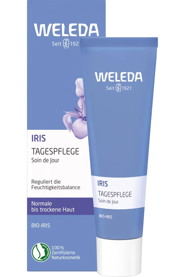 weleda-bio-iris-ausgleichende-tagespflege-reichhaltige-feuchtigkeitscreme-30-ml- image 1
