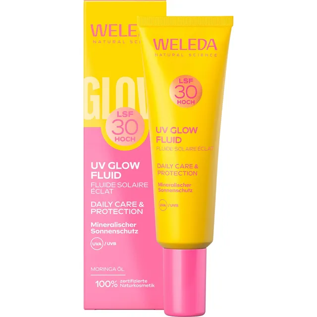 weleda-bio-glowy-uv-fluid-lsf-30-mineralischer-sonnenschutz-mit-glow-effekt-mori image 1