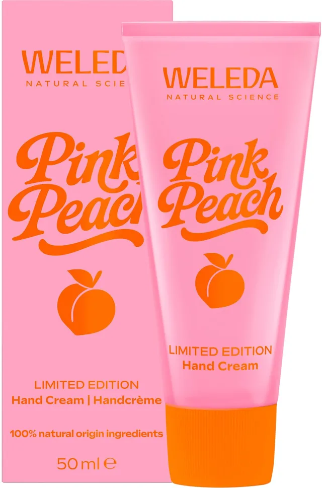weleda-bio-pink-peach-limited-edition-handcreme-handpflege-creme-mit-bienenwachs image 1