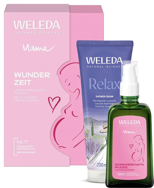 weleda-bio-mama-geschenkset-naturkosmetik-pflege-set-mit-schwangerschafts-l-rela image 1
