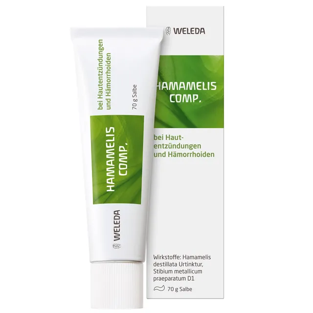 weleda-hamamelis-comp-h-morrhoidensalbe-70-g-abschwellende-entz-ndungshemmende-s image 1