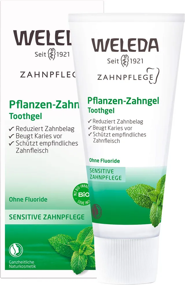 weleda-bio-pflanzen-zahngel-vegane-fluoridfreie-zahnpasta-mit-kieselerde-f-r-gr- image 1