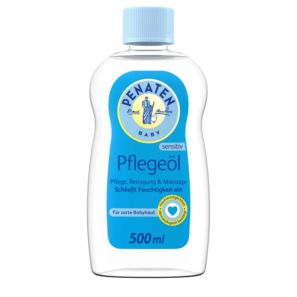 penaten-pflege-l-500ml-sanftes-baby-massage-und-baby-l-ohne-parabene-farbstoffe- image 1