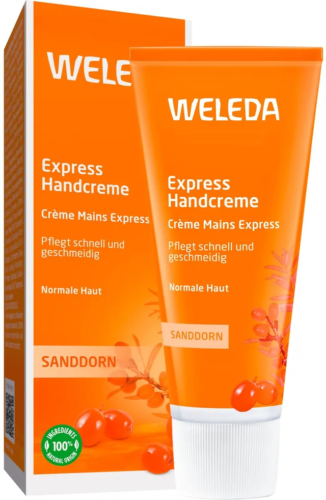 weleda-bio-express-handcreme-sanddorn-handpflege-creme-50-ml-mit-bio-sanddorn-l- image 1