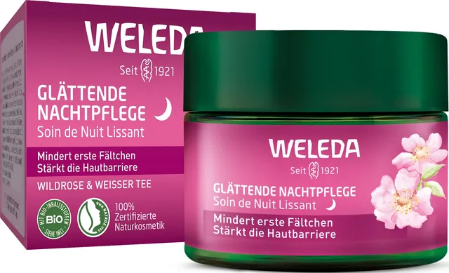 weleda-bio-gl-ttende-nachtpflege-wildrose-wei-er-tee-40-ml-vegane-naturkosmetik- image 1