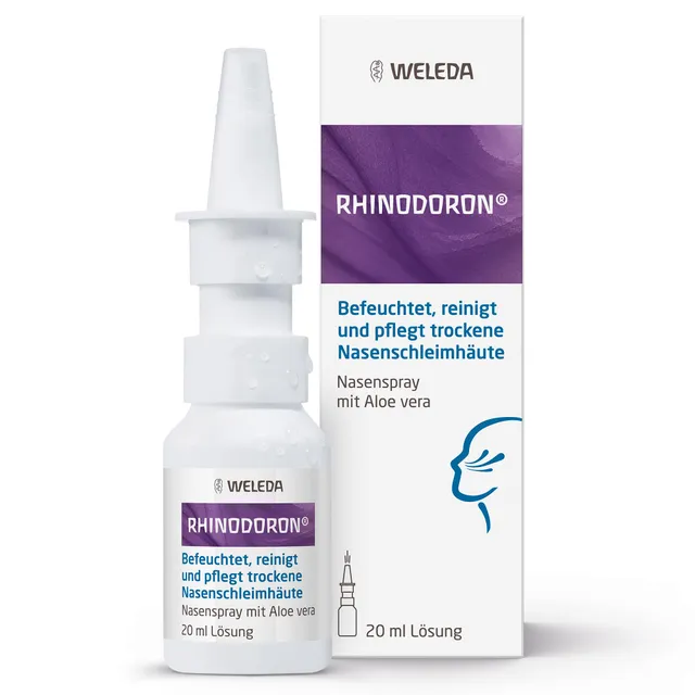 weleda-rhinodoron-nasenspray-mit-aloe-vera-isotonischem-salzwasser-20-ml-konserv image 1
