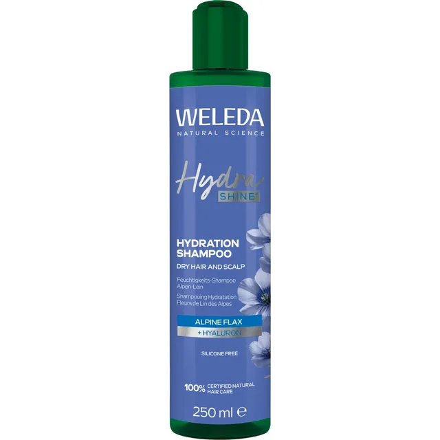 weleda-bio-hydra-shine-feuchtigkeits-shampoo-250-ml-veganes-naturkosmetik-shampo image 1
