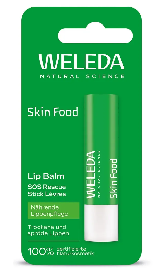 weleda-bio-skin-food-lip-balm-4-8-g-vegane-lippenpflege-mit-kakaobutter-candelil image 1