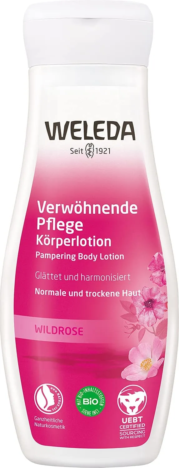 weleda-bio-wildrose-bodylotion-vegane-naturkosmetik-k-rperlotion-mit-jojoba-l-ap image 1