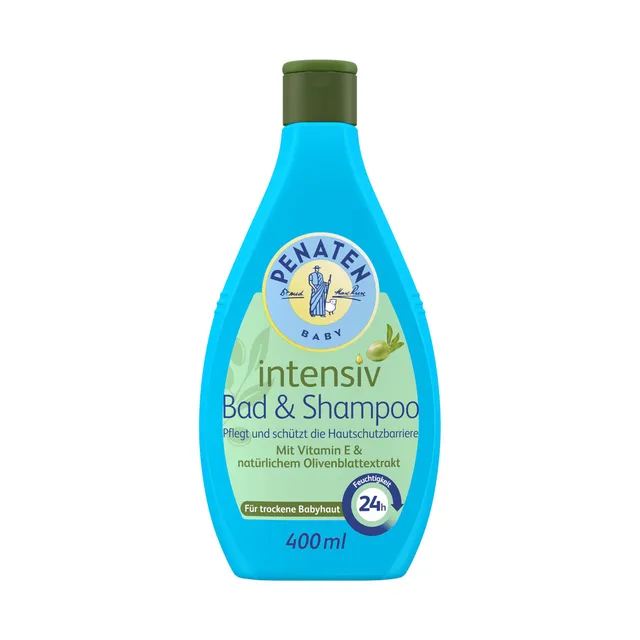 penaten-intensiv-bad-shampoo-mildes-2-in-1-babybad-haarsp-lpflege-mit-vitamin-e- image 1