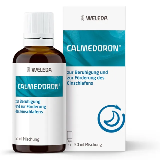 weleda-calmedoron-mischung-50-ml-pflanzliche-einschlafhilfe-mit-baldrian-passion image 1