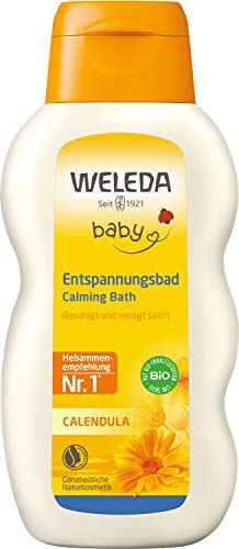 weleda-bio-baby-calendula-entspannungsbad-200-ml-veganer-badezusatz-mit-bio-thym image 8