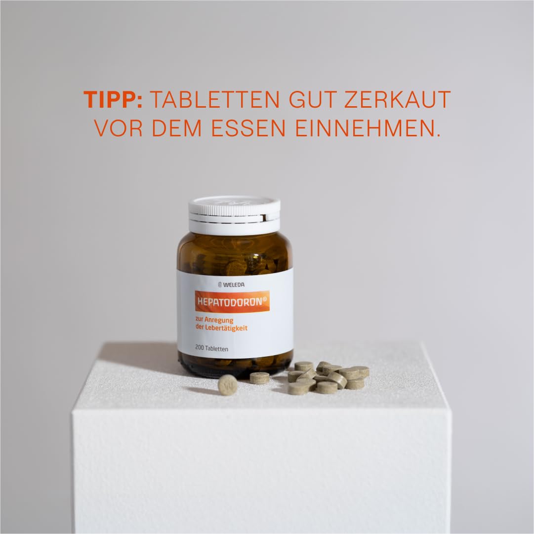 weleda-hepatodoron-200-tabletten-pflanzlicher-leber-komplex-mit-erdbeerblatt-wei image 7