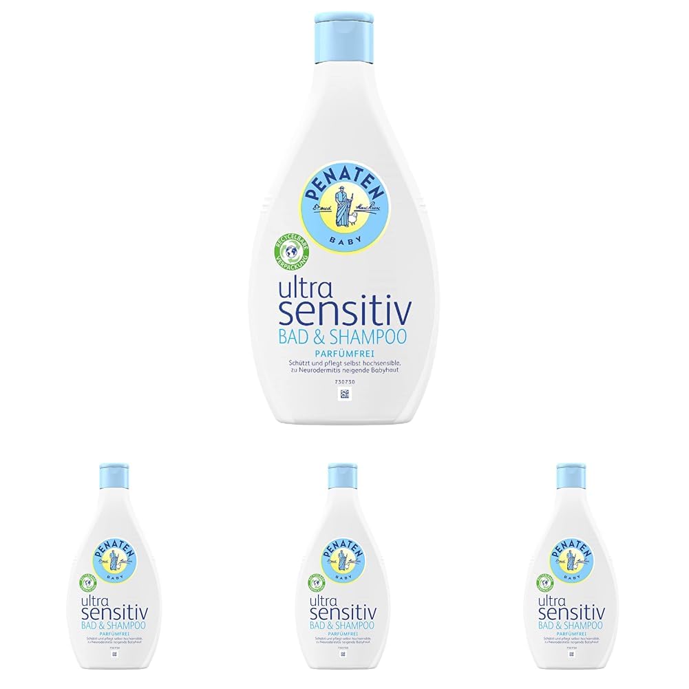 penaten-ultra-sensitiv-baby-bad-shampoo-400-ml-parf-mfreies-2in1-duschgel-haarsh image 8