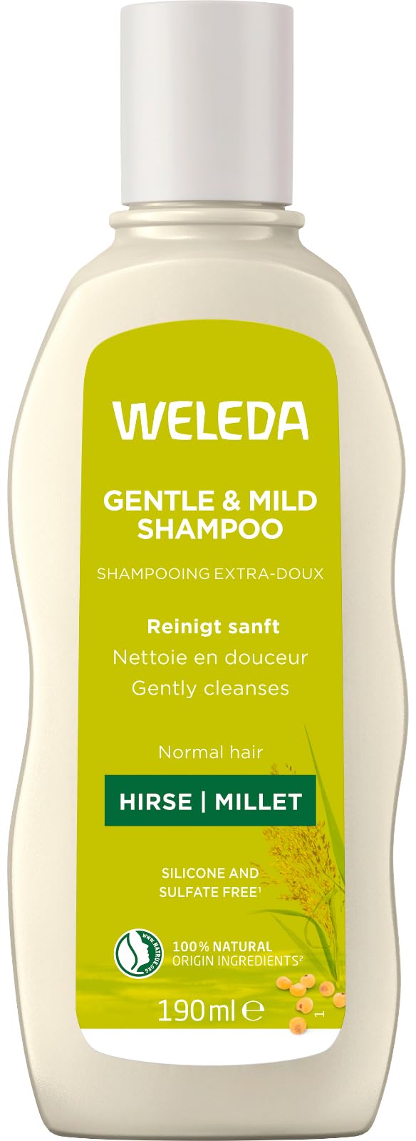 weleda-bio-hirse-pflege-shampoo-silikonfreies-naturkosmetik-shampoo-duschgel-mit image 1