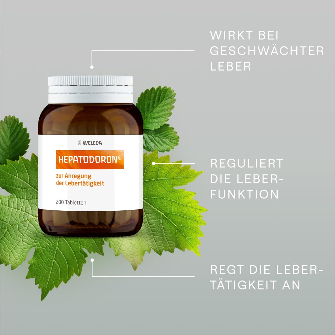 weleda-hepatodoron-200-tabletten-pflanzlicher-leber-komplex-mit-erdbeerblatt-wei image 3