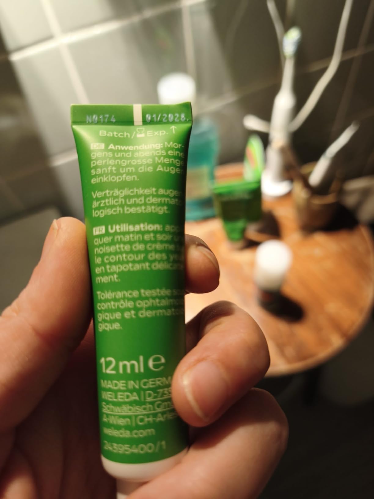 Schöne Creme, kleine Tube