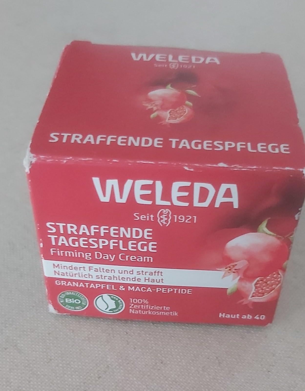 Falten weniger sichtbar