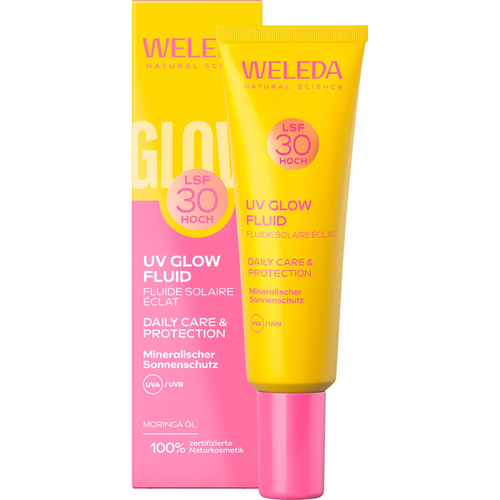 weleda-bio-glowy-uv-fluid-lsf-30-mineralischer-sonnenschutz-mit-glow-effekt-mori image 1