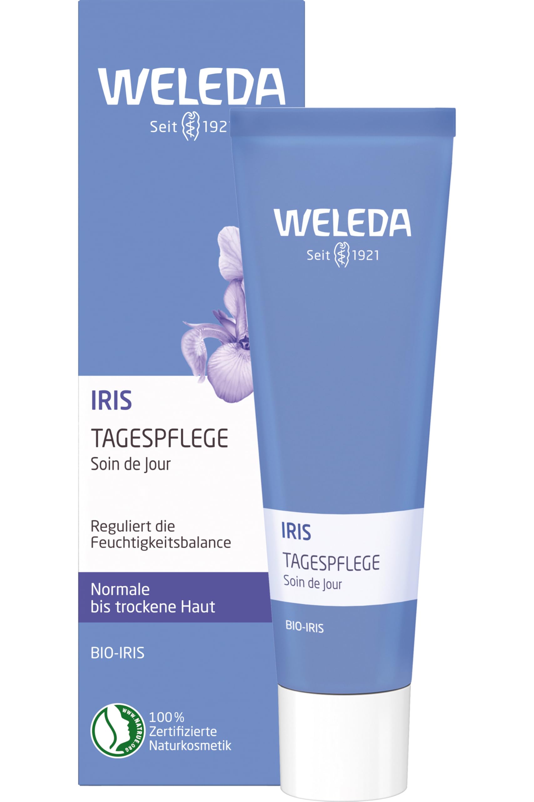 weleda-bio-iris-ausgleichende-tagespflege-reichhaltige-feuchtigkeitscreme-30-ml- image 1