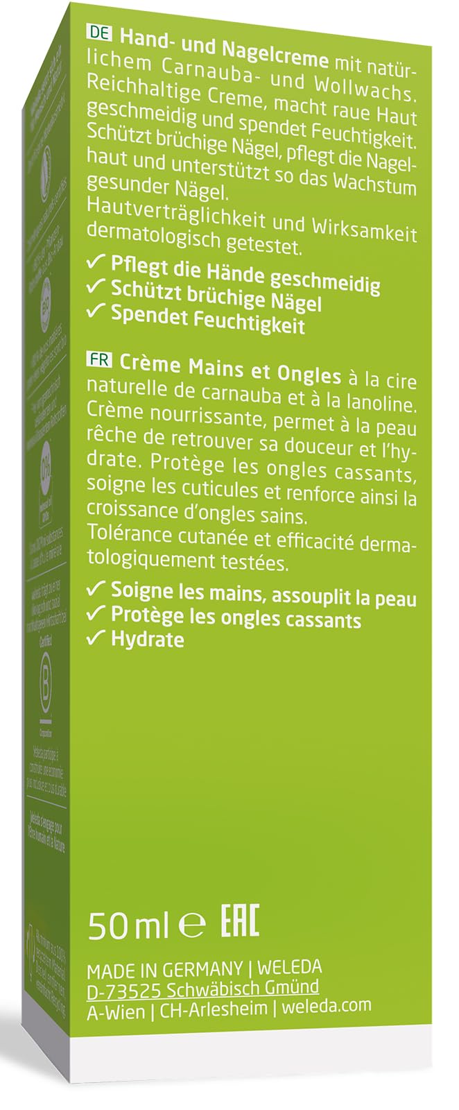 weleda-bio-handcreme-citrus-2in1-hand-amp-nagelpflege-creme-vegan-50ml image 2