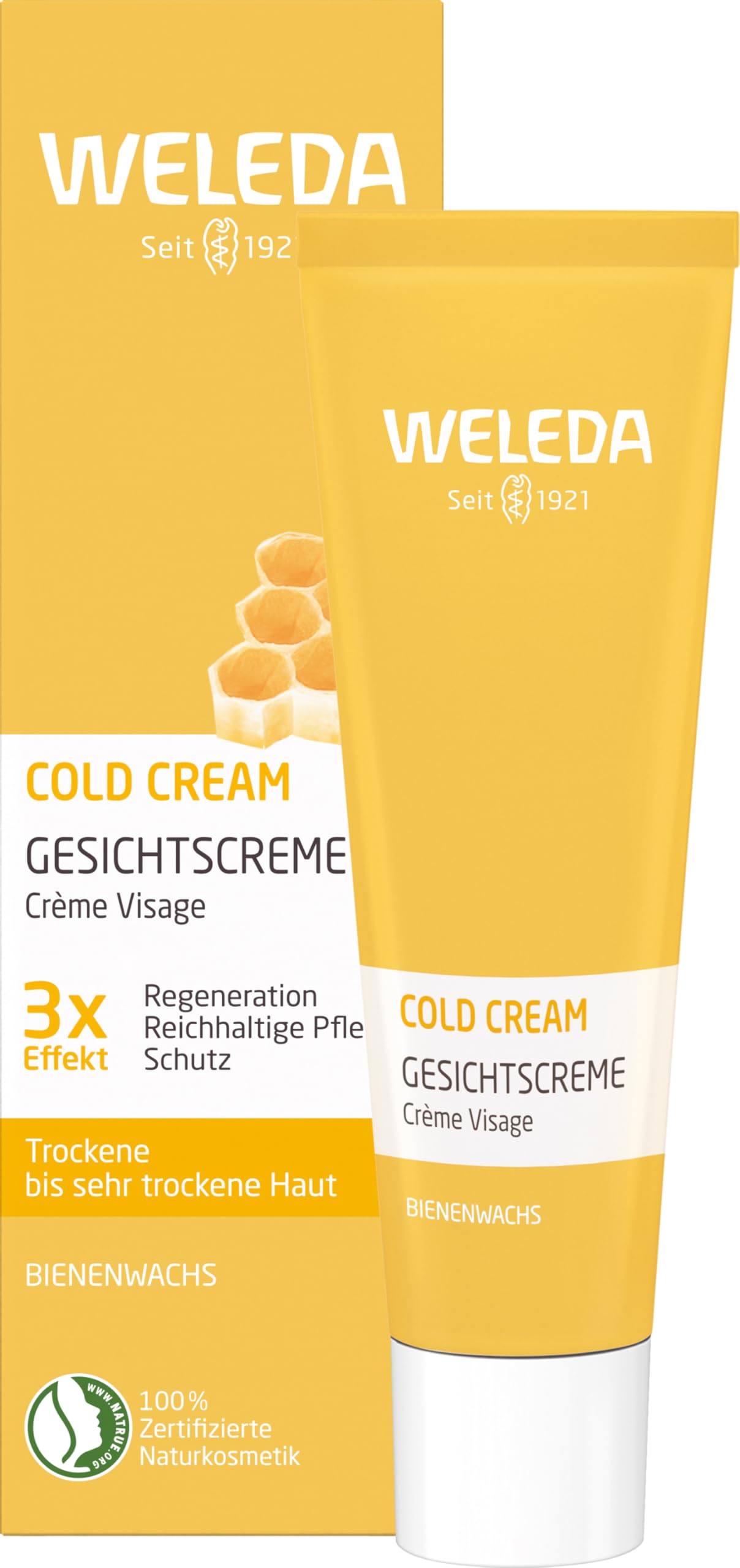 weleda-bio-coldcream-30-ml-naturkosmetik-gesichtscreme-mit-bienenwachs-mandel-l- image 1