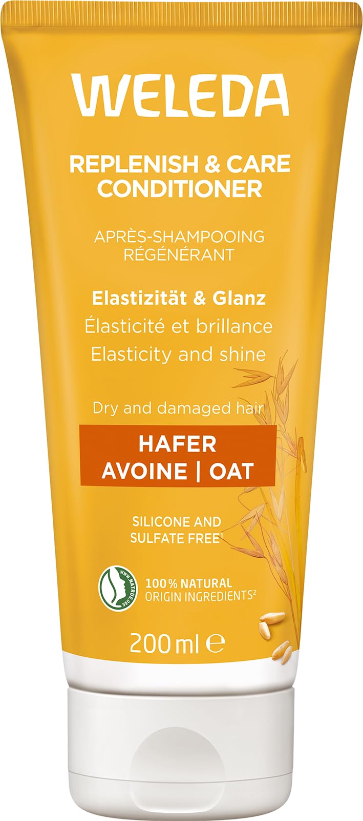 weleda-bio-replenish-care-conditioner-hafer-vegane-aufbau-haarsp-lung-mit-bio-jo image 1