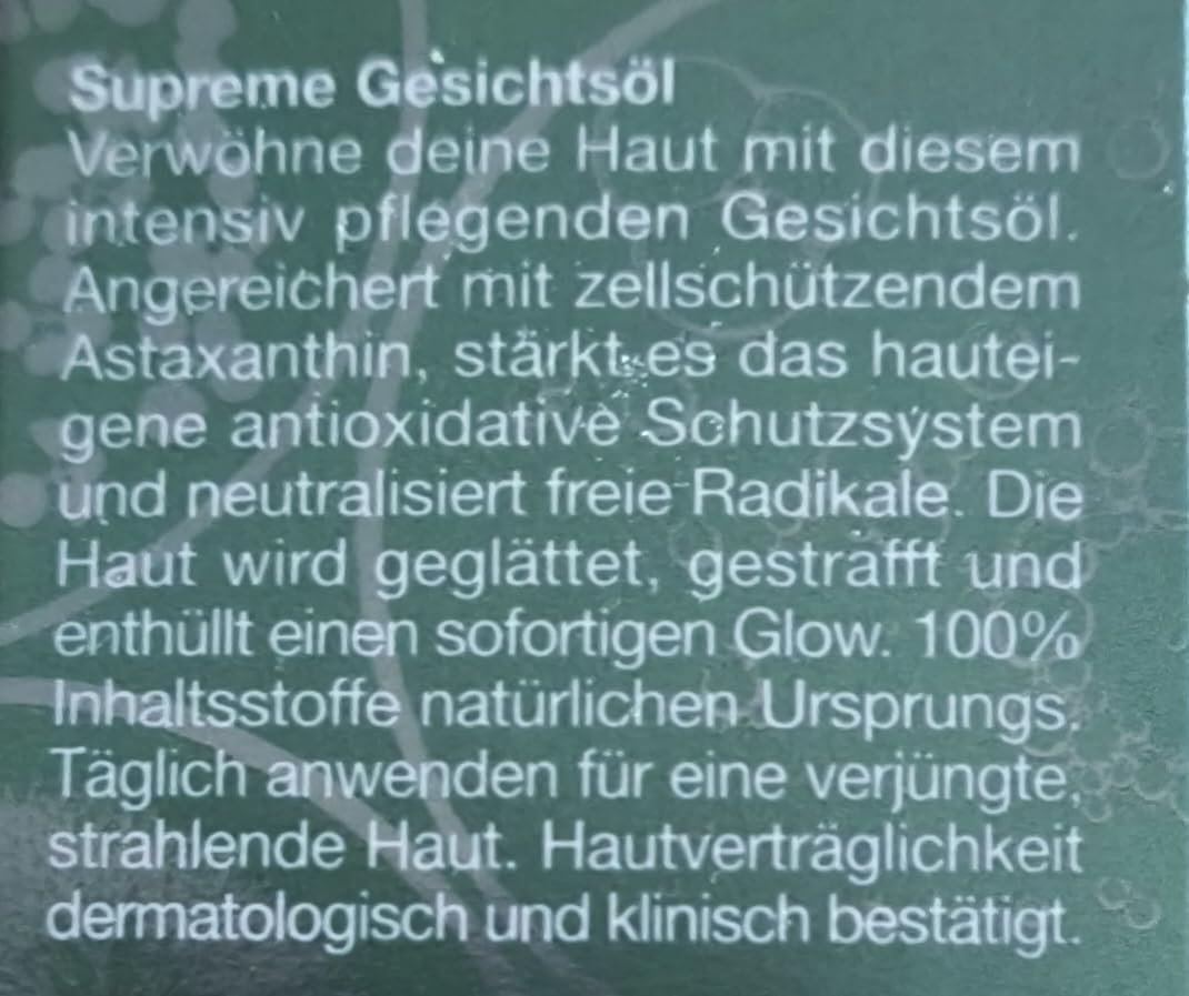 Endlich ein ÖL, das nicht fettet