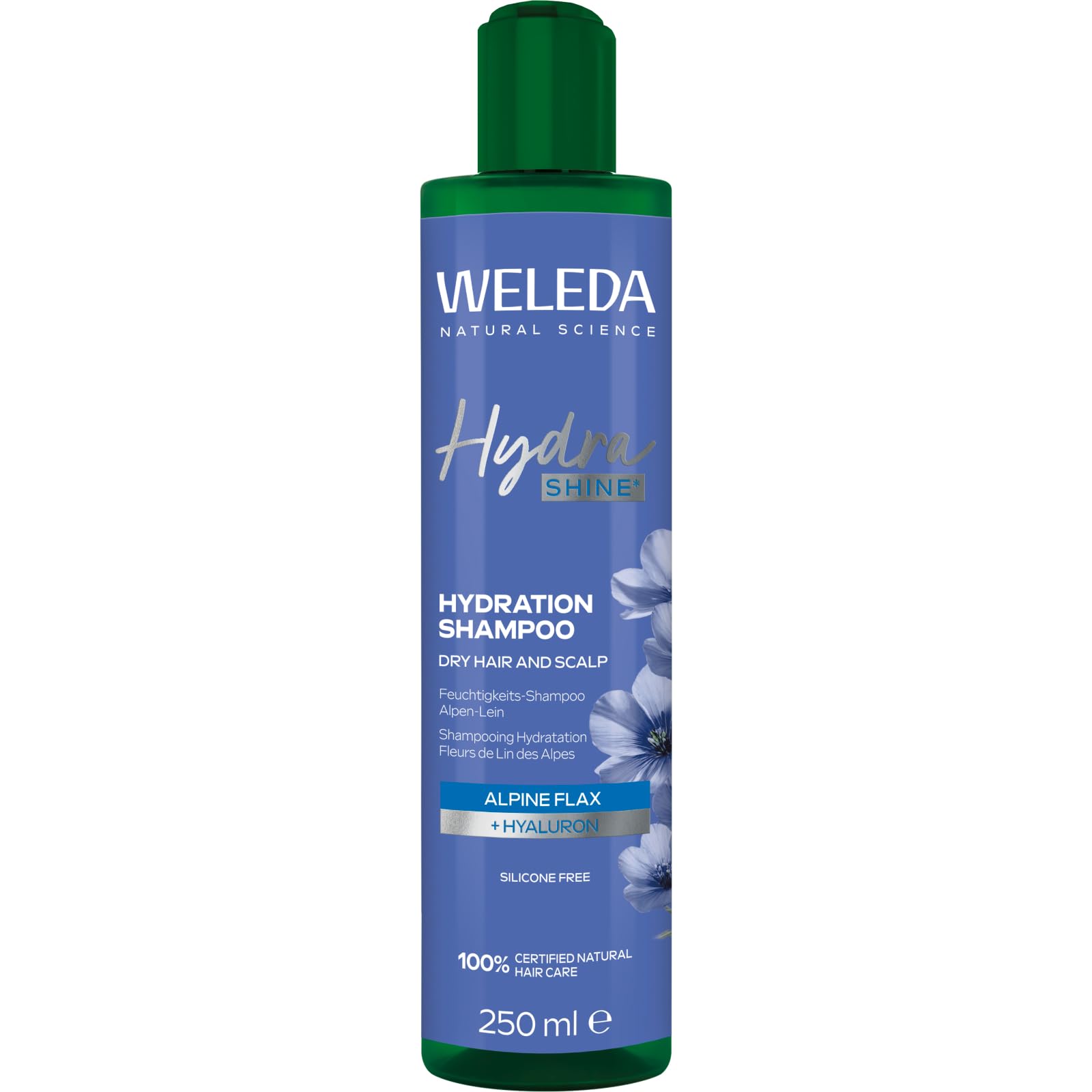 weleda-bio-hydra-shine-feuchtigkeits-shampoo-250-ml-veganes-naturkosmetik-shampo image 1