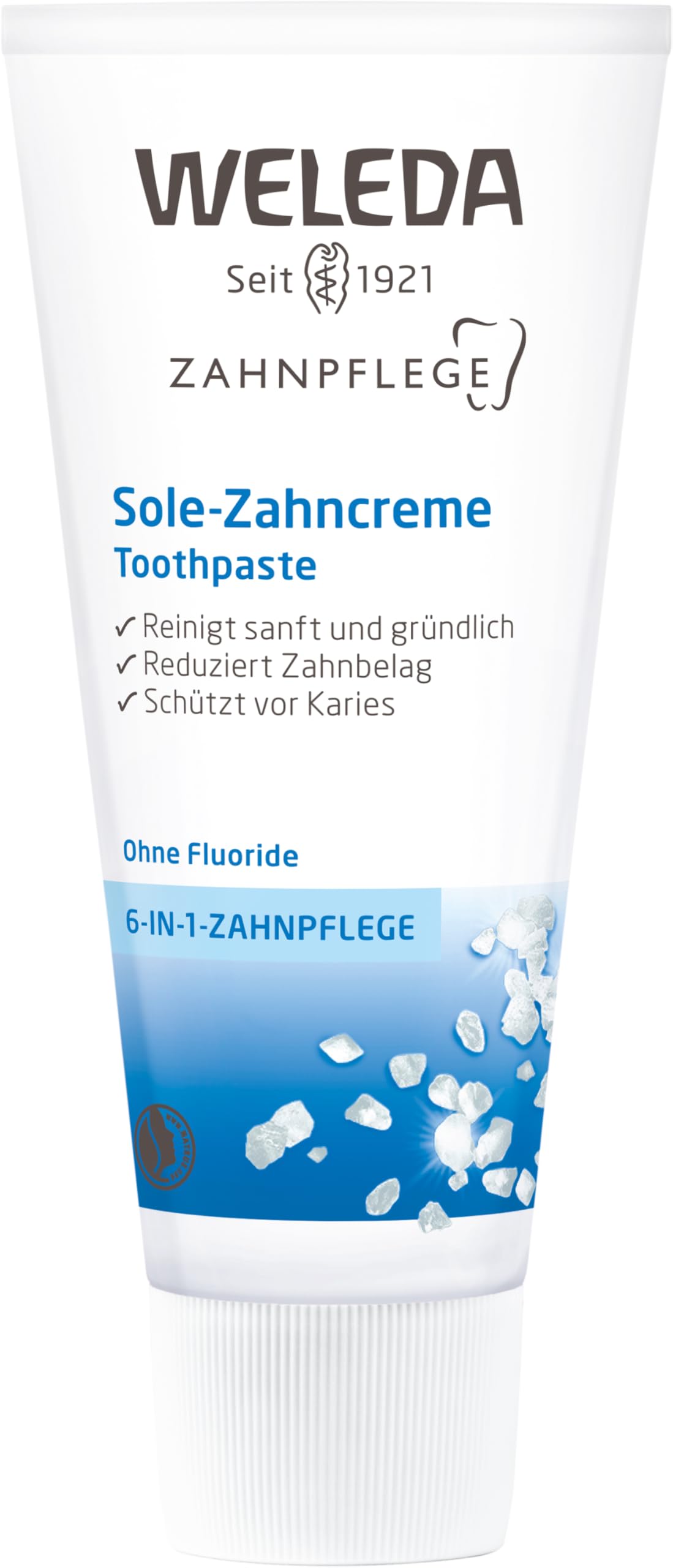 weleda-bio-sole-zahnpasta-75ml-fluoridfreie-zahncreme-mit-meersalz-pfefferminz-l image 4