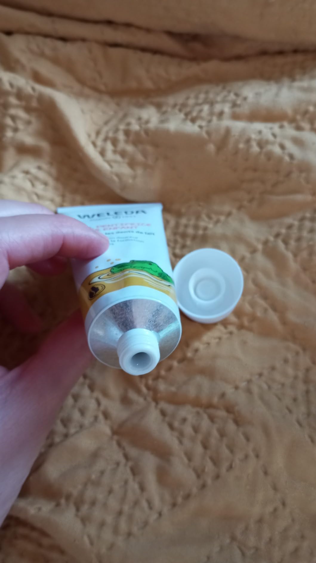 Okay, aber die Tube ist klein