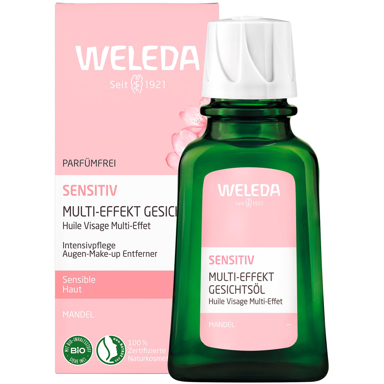 weleda-bio-mandel-sensitiv-gesichts-l-unparf-miertes-pflege-l-gegen-unreine-haut image 1