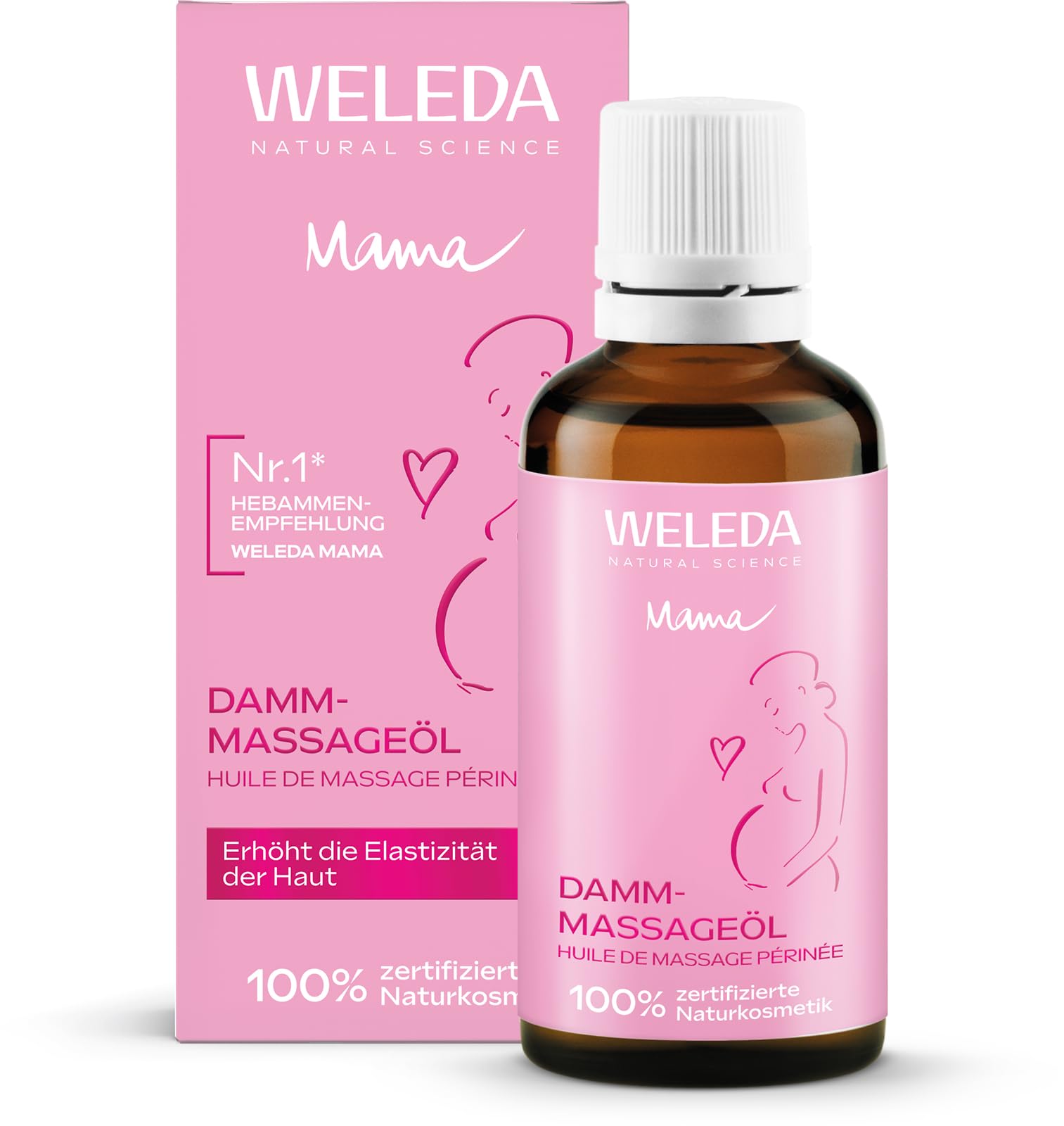 weleda-bio-mama-damm-massage-l-50ml-veganes-schwangerschafts-l-mit-jojoba-l-sesa image 1