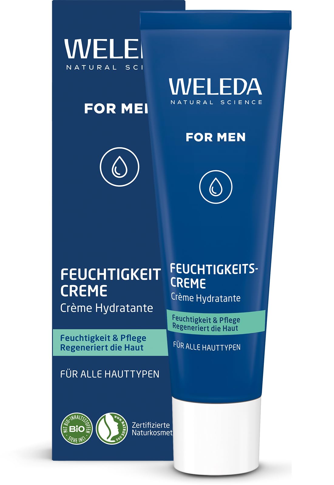 weleda-bio-for-men-feuchtigkeitscreme-herren-gesichtscreme-30-ml-mit-jojoba-l-se image 1