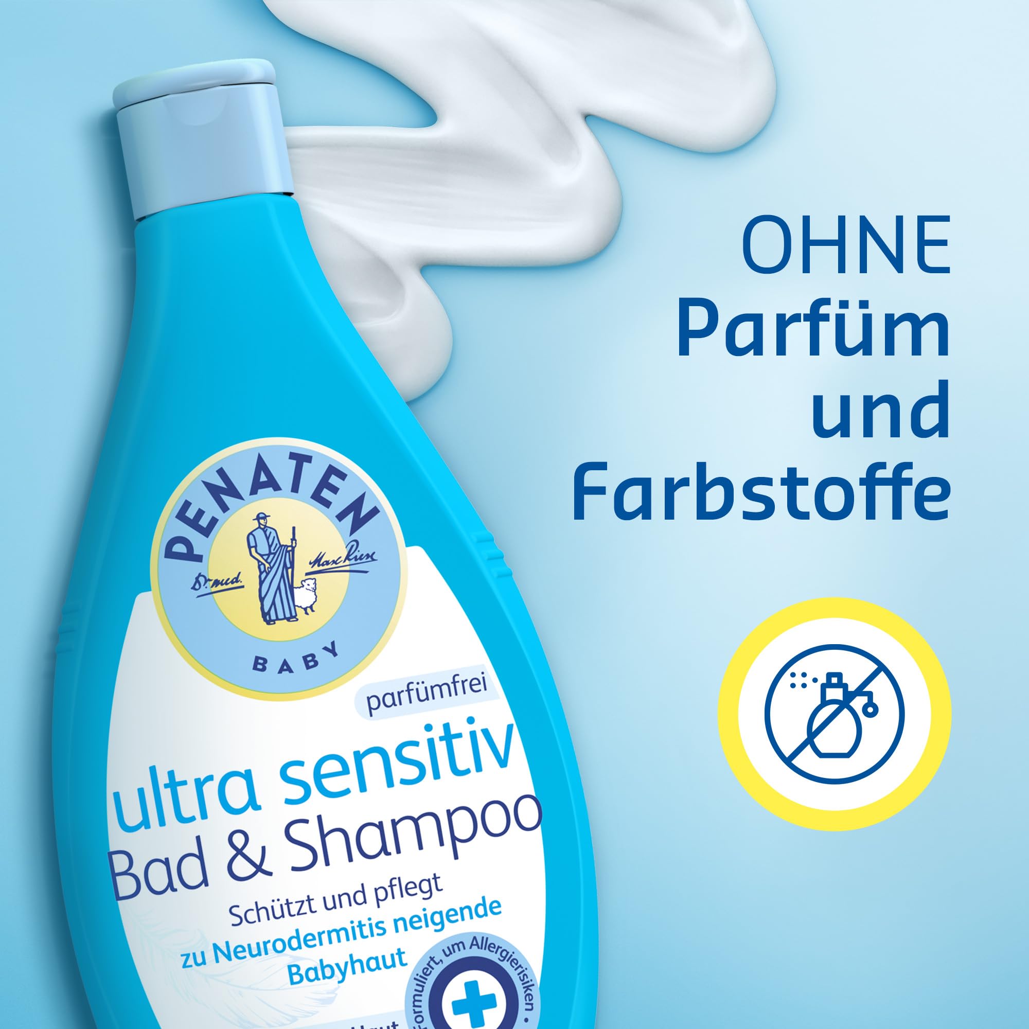 penaten-ultra-sensitiv-baby-bad-shampoo-400-ml-parf-mfreies-2in1-duschgel-haarsh image 3