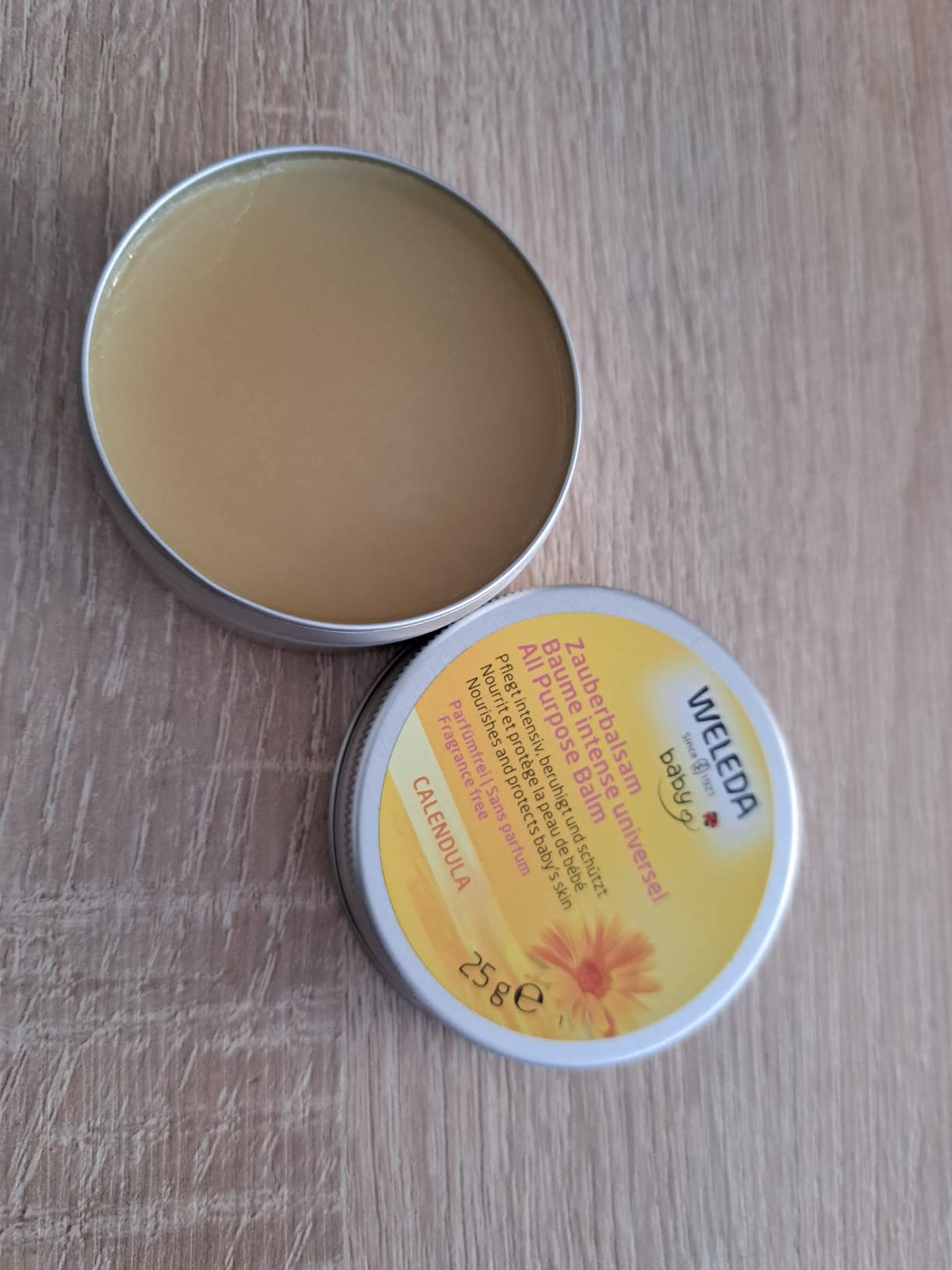 Gut, aber ganz ähnlich zu Calendula-Creme
