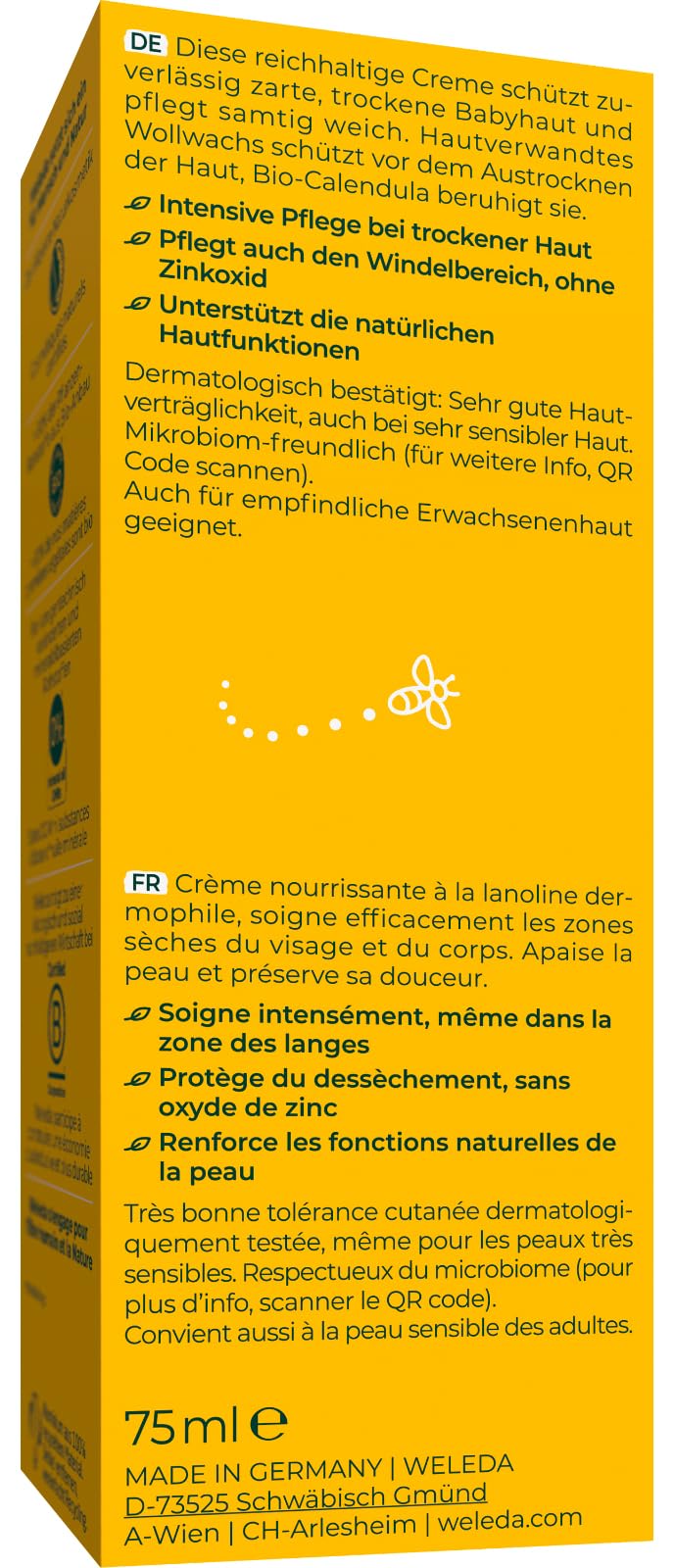 weleda-bio-baby-calendula-pflegecreme-75-ml-naturkosmetik-k-rper-gesichtcreme-mi image 2