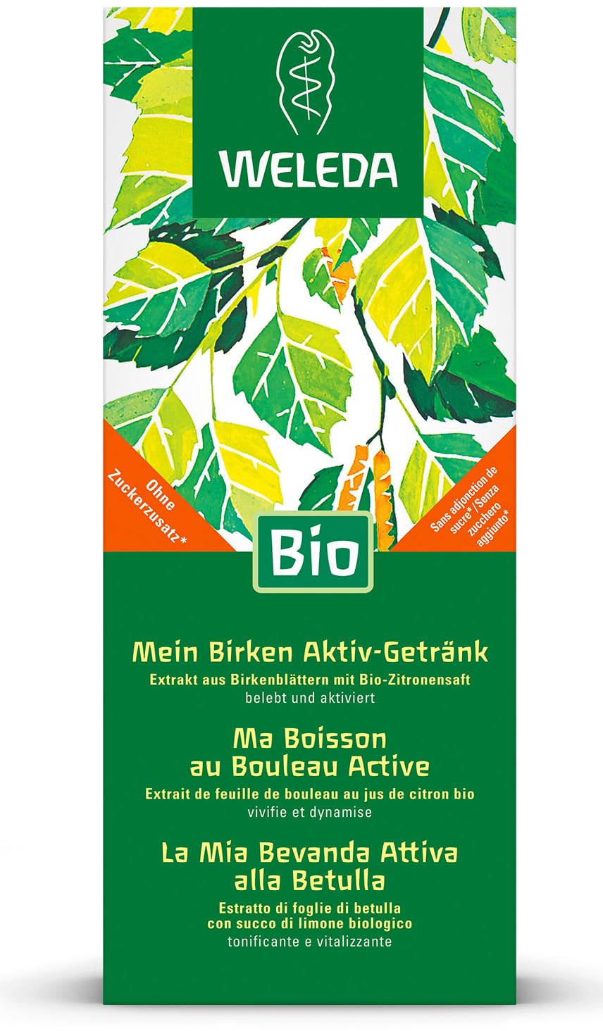 weleda-bio-birken-aktiv-getr-nk-zuckerfreier-bio-birkensaft-mit-bio-zitronensaft image 2