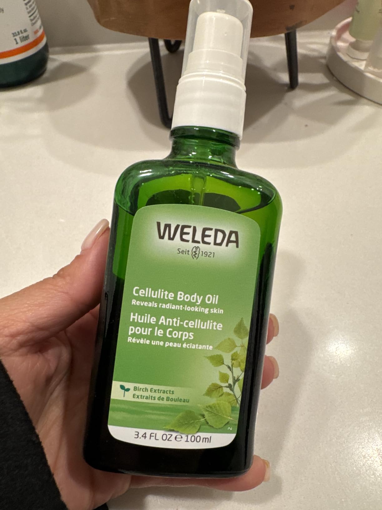 Tolles Öl mit Massageeffekt