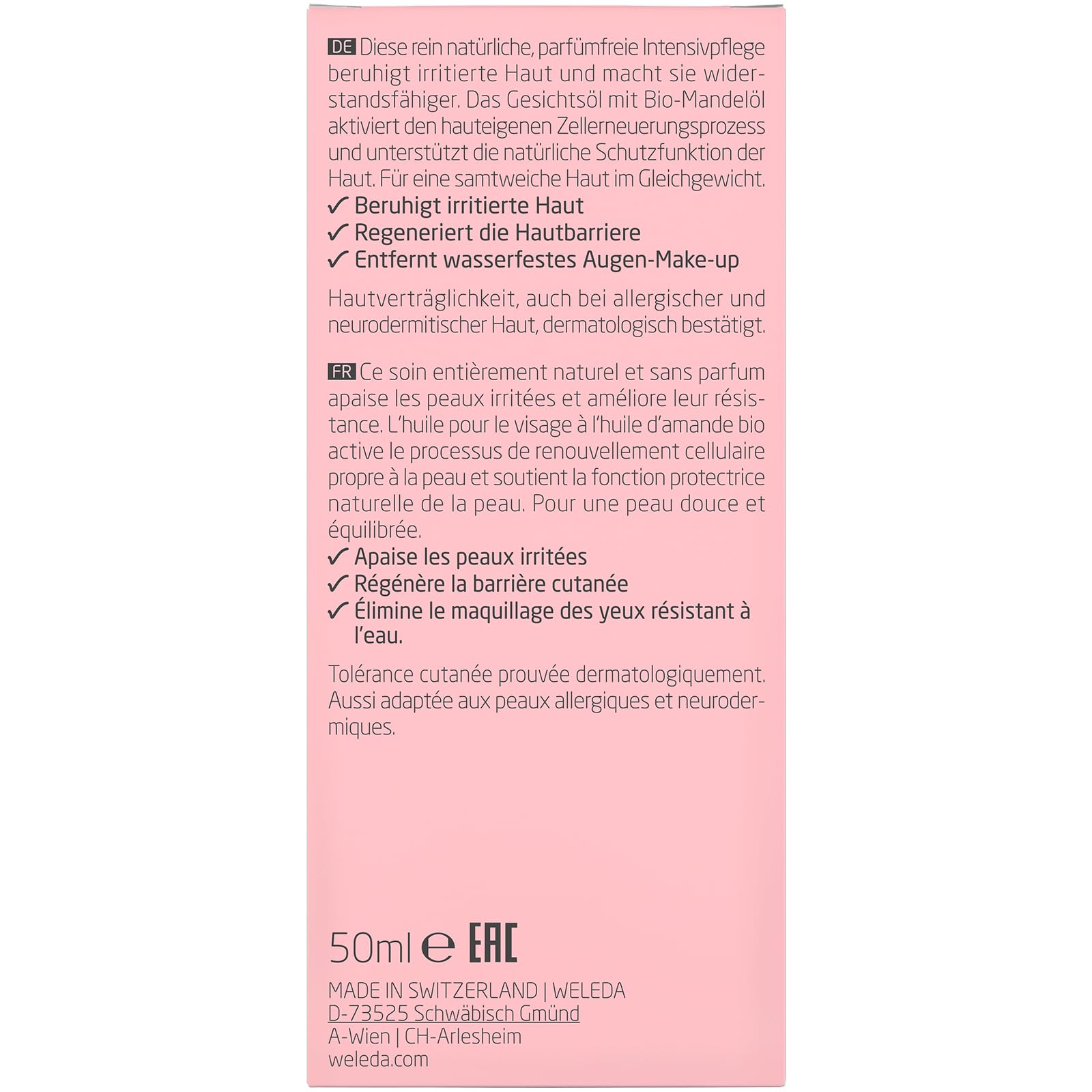 weleda-bio-mandel-sensitiv-gesichts-l-unparf-miertes-pflege-l-gegen-unreine-haut image 2