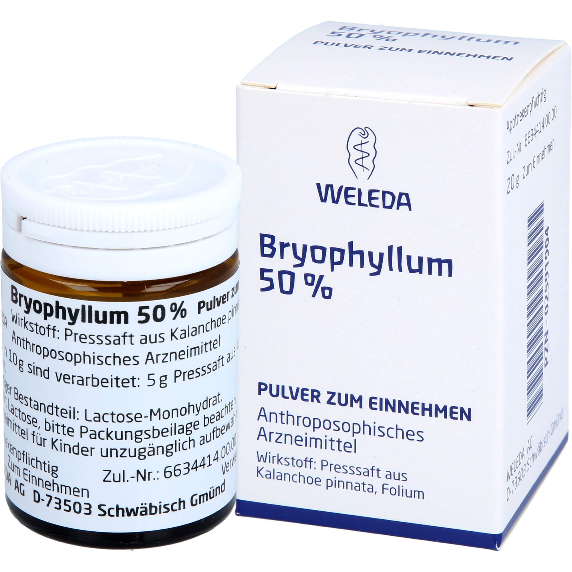 weleda-bryophyllum-50-pulver-20-g-pflanzliches-arzneimittel-gegen-innere-unruhe- image 2