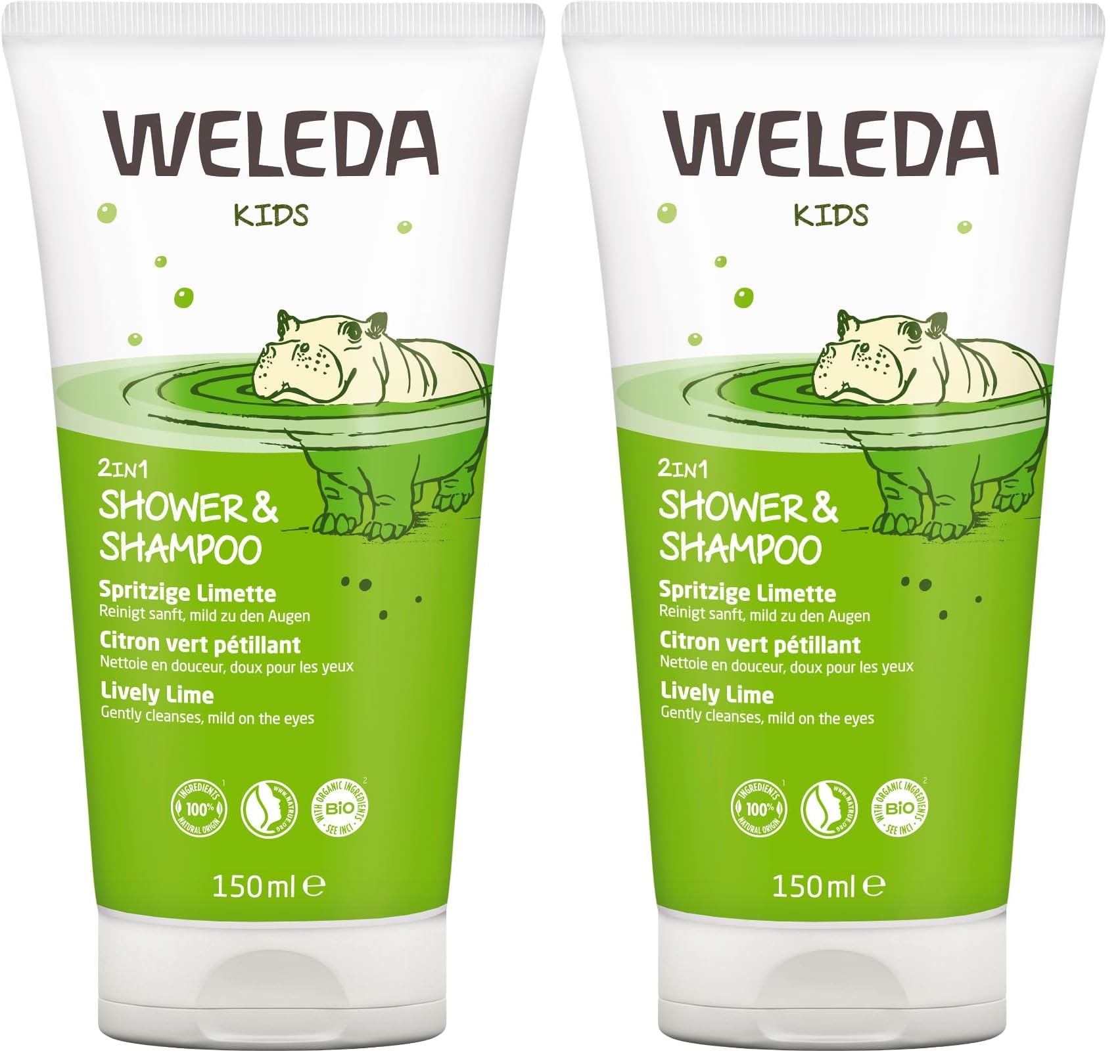 weleda-kids-2in1-shower-shampoo-spritzige-limette-150-ml-sanfte-kinder-duschpfle image 8
