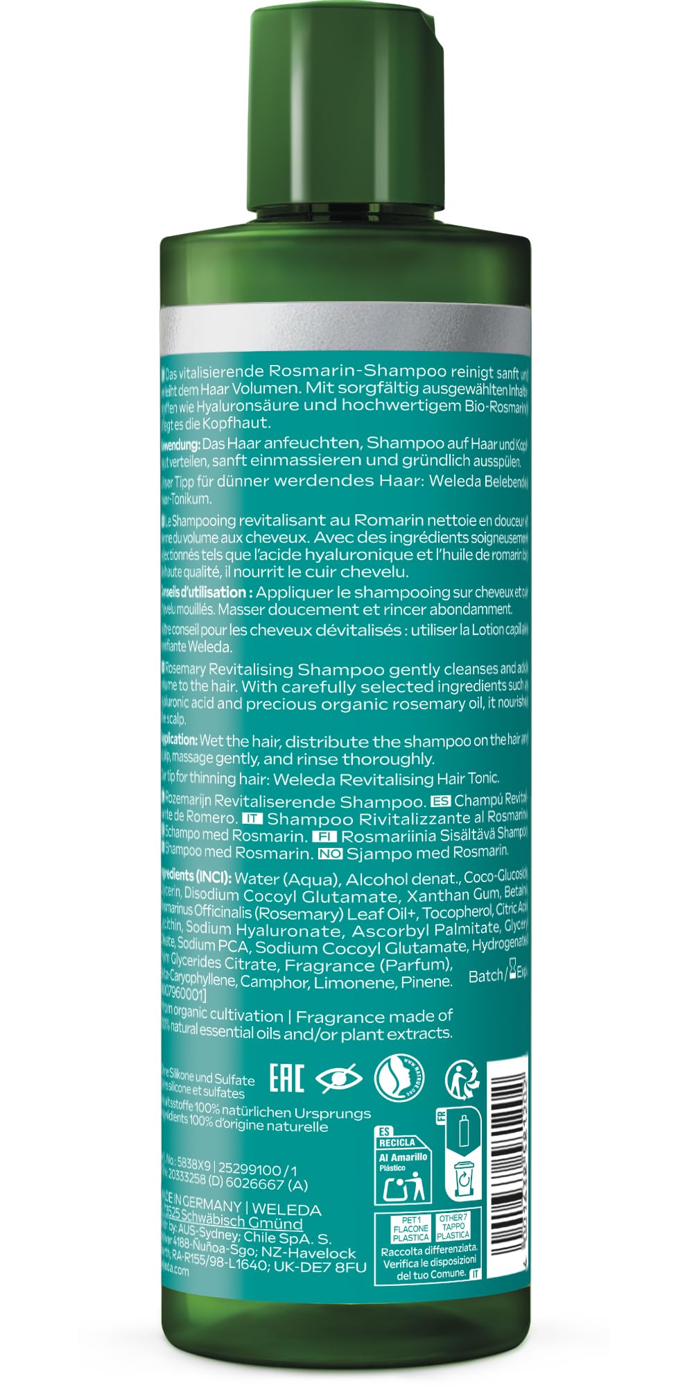 weleda-bio-rosmarin-revitalising-xl-shampoo-400-ml-volumen-shampoo-mit-hyalurons image 8