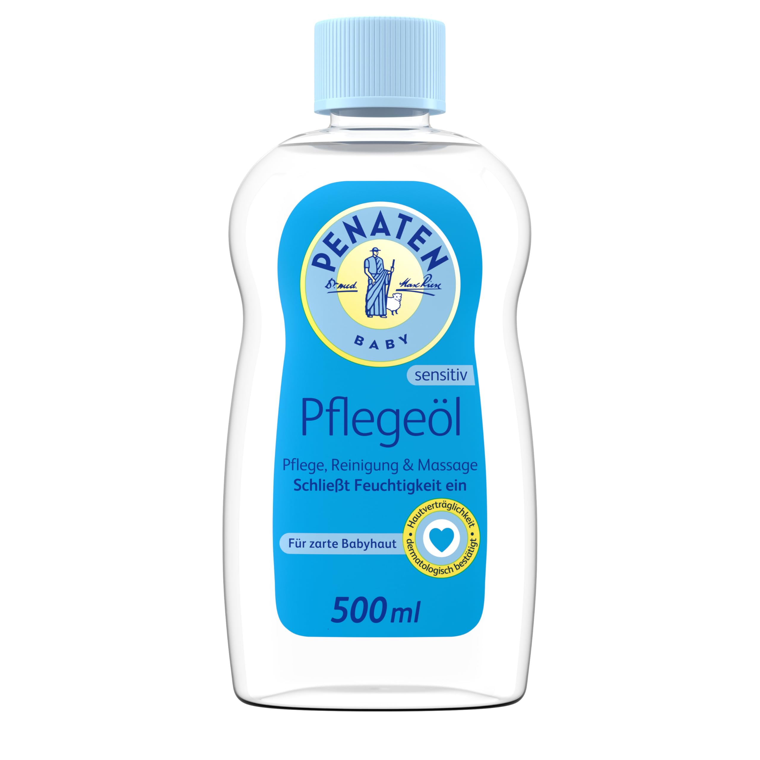 penaten-pflege-l-500ml-sanftes-baby-massage-und-baby-l-ohne-parabene-farbstoffe- image 1