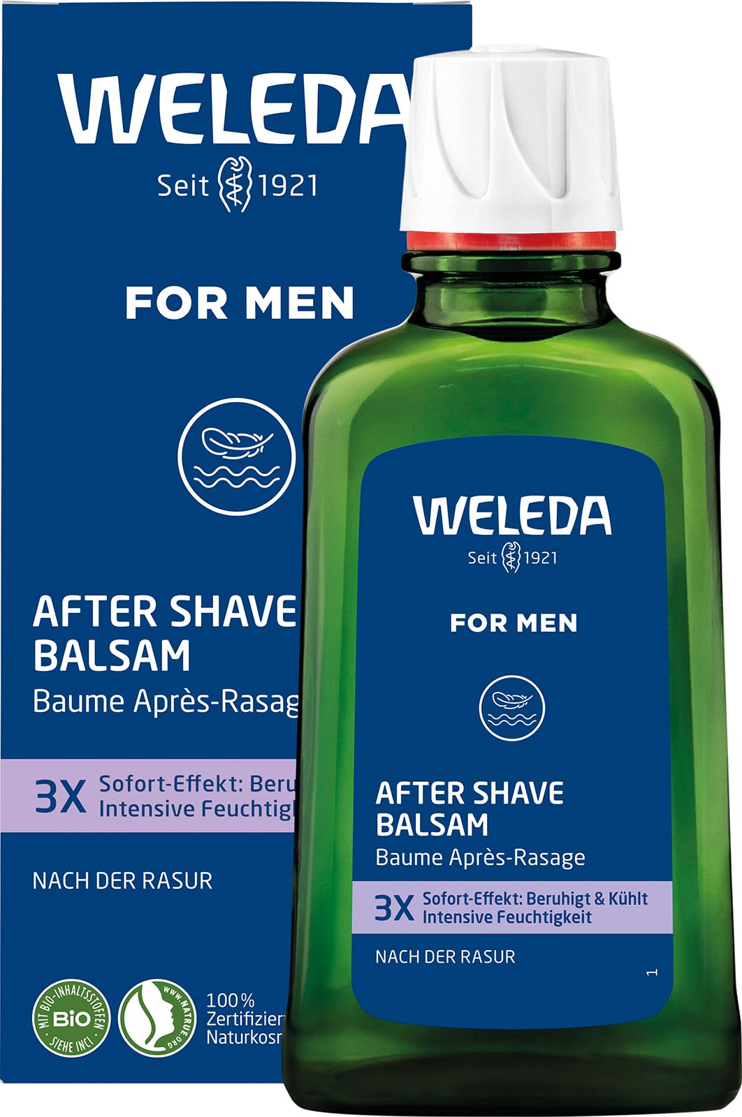 weleda-for-men-after-shave-balsam-erfrischendes-naturkosmetik-aftershave-pflege- image 1