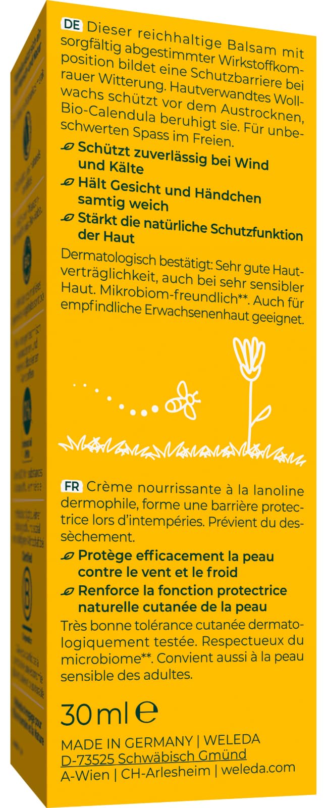 weleda-bio-baby-calendula-wind-wetter-balsam-naturkosmetik-gesichts-handcreme-mi image 2