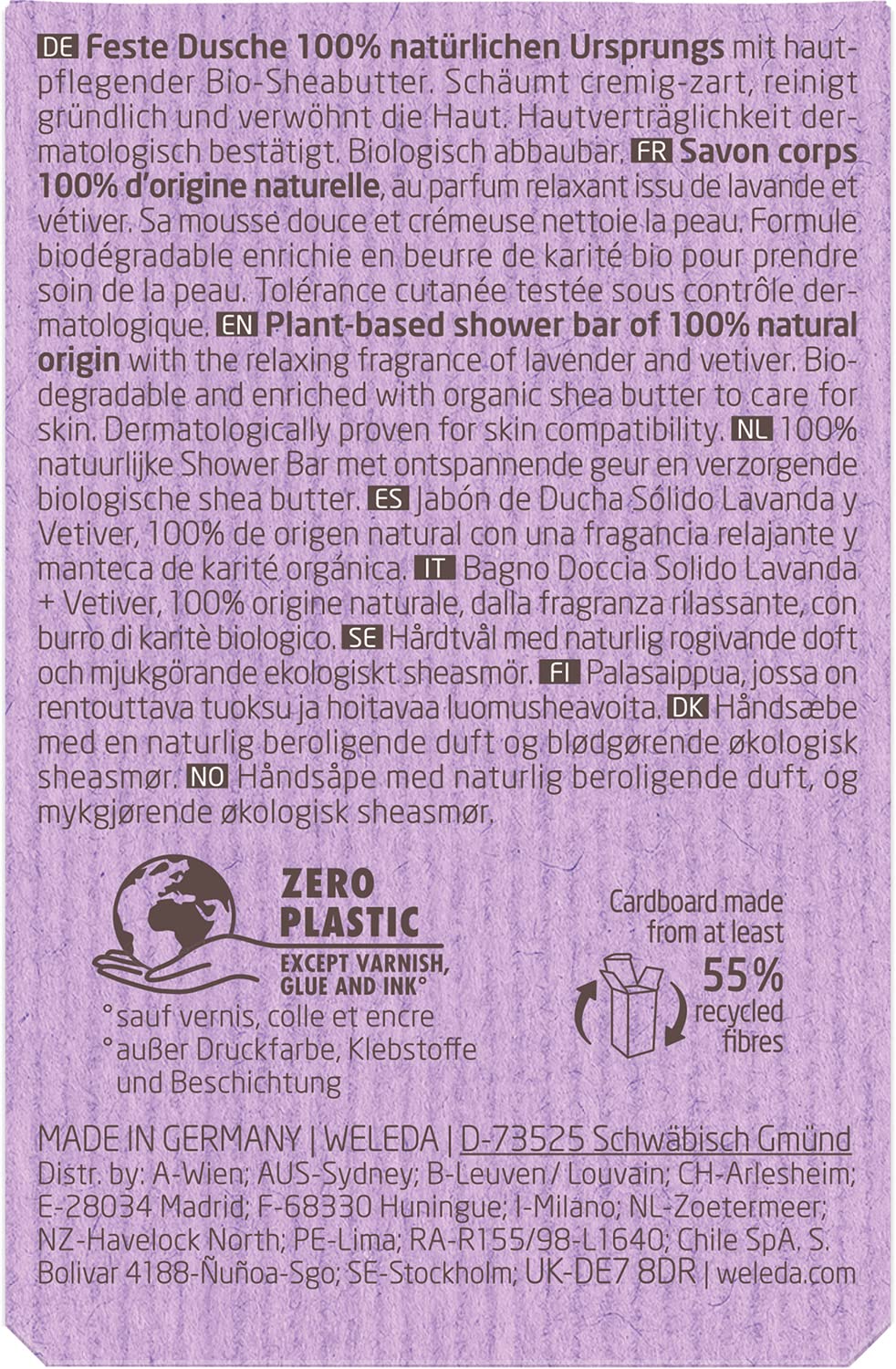 weleda-bio-shower-bar-feste-duschpflege-lavendel-vetiver-75-g-100-vegane-plastik image 3