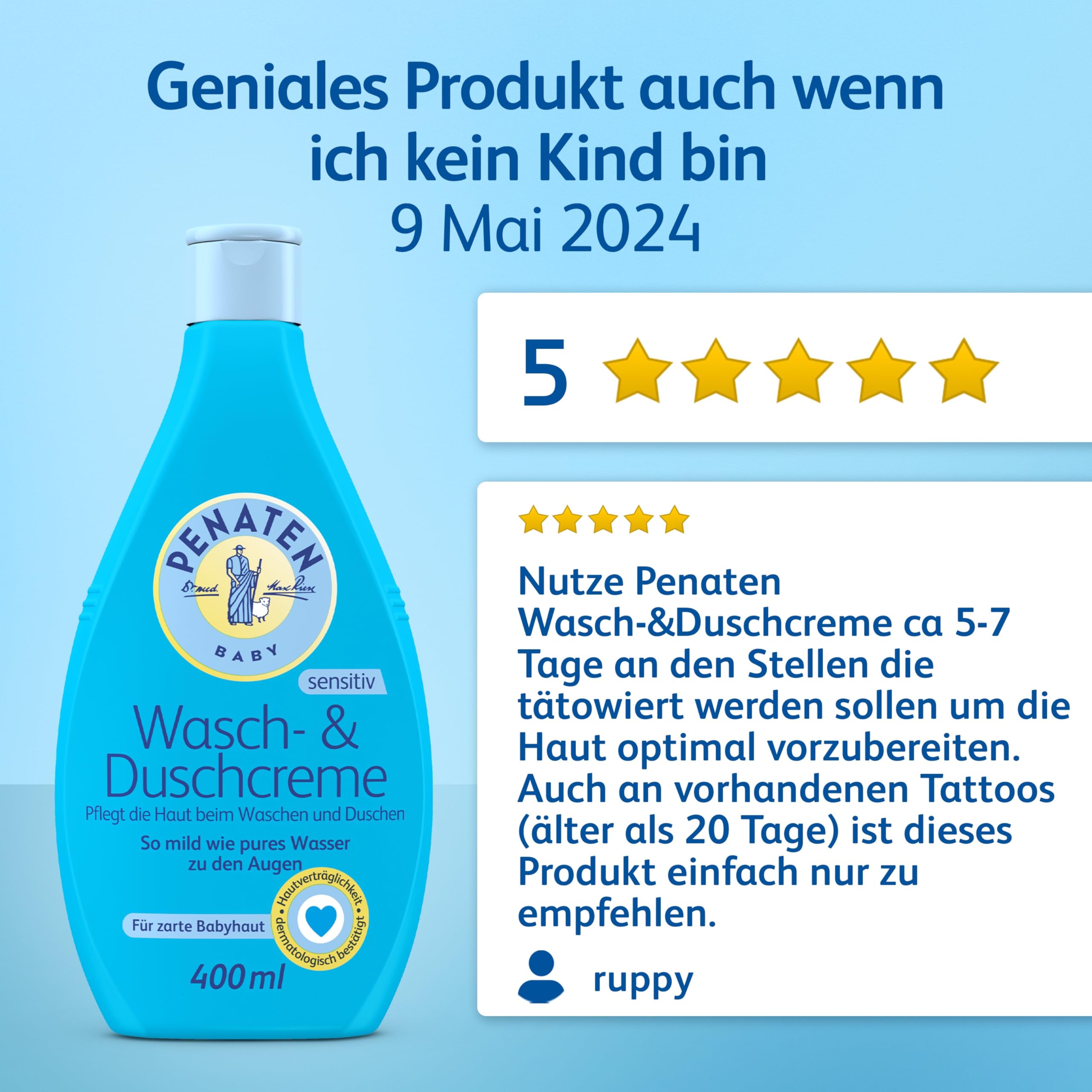 penaten-wasch-und-duschcreme-400-ml-mildes-2-in-1-baby-duschgel-shampoo-ohne-par image 6